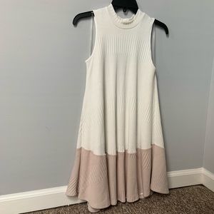 Mock Neck Sweater Dress